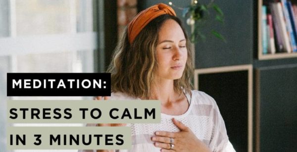 Easy 3 Minute Meditation for Stress - Open Space Healing